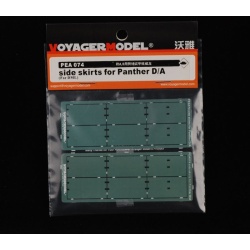 PE for Side Skirts for Panther D/A (For DRAGON/ITA), PEA074, VOYAGERMODEL 1/35