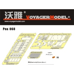 PE for Panzer Smoke Candle Rack (1942-1943) (For ALL),PEA068, VOYAGERMODEL 1/35
