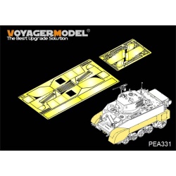 PE FOR US M3A3 Stuart Fenders/Side skirts (FOR AFV CLUB), PEA331, 1:35, VOYAGER