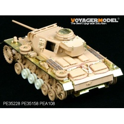 PE for WWII Pz.KPfw.III Ausf L (For TAMIYA 35215), 35228, VOYAGERMODEL