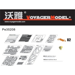 PE for WWII M4A1 Mid Version (For TASCA 35010), 35208, 1:35, VOYAGERMODEL