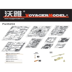 PE for WWII Sd.Kfz 222 4Rad (For TAMIYA), 35204, 1:35, VOYAGERMODEL