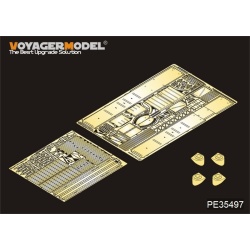 PE FOR Modern Iraqi T-55 Enigma MBT Fenders (For TAMIYA), PE35497, 1:35,VOYAGER