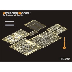 PE FOR Modern Iraqi T-55 Enigma MBT basic (For TAMIYA), PE35496, 1:35,VOYAGER