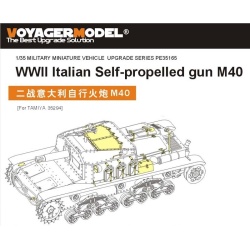 PE for Italian Self-propelled gun M40 (For TAMIYA), 35165, VOYAGERMODEL 1/35