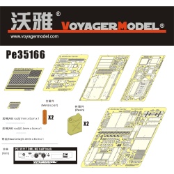 PE for WWII M4 81mm Mortar Carrier (For DRAGON 6361), 35166, VOYAGERMODEL