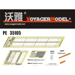 PE for Char BI-bis with Narrow Fenders (For TAMIYA ) , 35105, VOYAGERMODEL 1/35