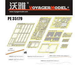 PE for WWII Tiger I Late Version (For DRAGON 6253/6406), 35179, VOYAGERMODEL