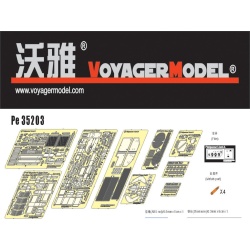 PE for FLAK Panzer I Ausf A (For DRAGON 6220) , 35203, VOYAGERMODEL 1/35
