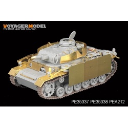 PE for WWII Pz.KPfw. III Ausf N Late Version (DRAGON), 35337, VOYAGERMODEL