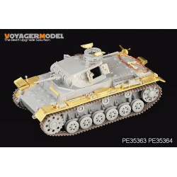 PE for WWII German Pz.KPfw.III Ausf.E/F (For DRAGON Kit), 35363, VOYAGERMODEL