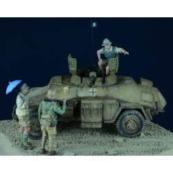 D-Day Miniature, 72002, German Afrika Korps Set.1, 1:72