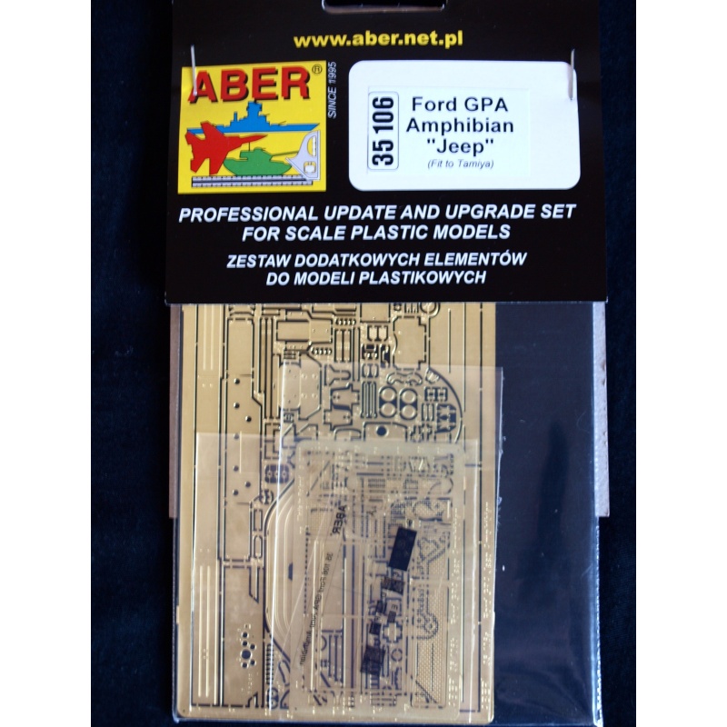 PE for Ford GPA - for TAMIYA Kit, ABER 35106, SCALE 1/35