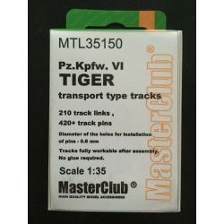 MASTERCLUB, MTL35150, TRACKS for Pz.Kpfw.VI Tiger transport