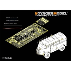 PE for WWII British AEC 4x4 Armored Command Veh.Dorchester,35649,VOYAGERMODEL