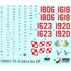 ARMA HOBBY, 70003 TS-11 Iskra bis DF - Expert set 1/72
