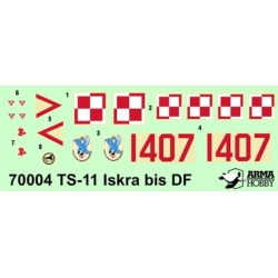 ARMA HOBBY, 70004 TS-11 Iskra Model Kit 1/72