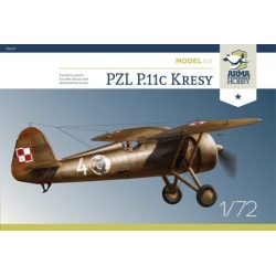 ARMA HOBBY, 70017 PZL P.11c 'Kresy' Model Kit 1/72