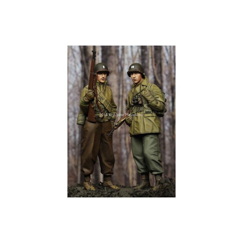 WW2 FANTERIA AMERICANA SCALA #2 Alpine Miniatures 35109 1:35 
