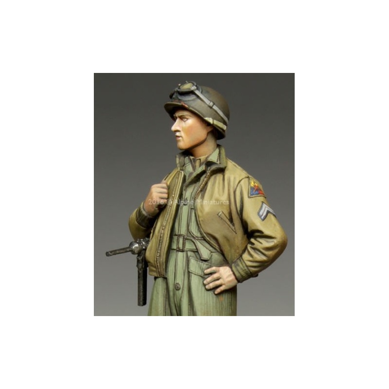 ,ALPINE MINIATURES 35217, US 3rd Armored Division Corporal,  SCALE 1:35