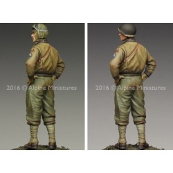 ,ALPINE MINIATURES 35218, US 3rd Armored Division Staff Sergeant  SCALE 1:35