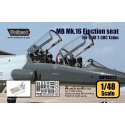 Wolfpack WP48222, Martin Baker Mk.16 (US16T) Ejection seat set ,SCALE 1/48