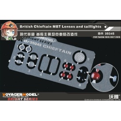 BR35045British Chieftain MBT Lenses and taillights (For TAKOM, VOYAGERMODEL 1/35