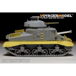 PEA406, WWII British Grant Medium Tank Track Covers(For TAKOM), VOYAGERMODEL 1/35