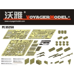 PE for German Sd.Kfz.251/1 Ausf.D Armoured Personnel , 35258, VOYAGERMODEL 1/35