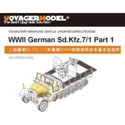 PE for WWII German Sd.Kfz.7/1 Part 1 (For DRAGON 6525),35299, VOYAGERMODEL 1/35