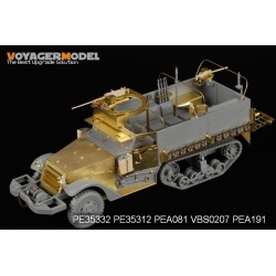 PE for US M3A1/M3A2 Half Track (For DRAGON 6332) , 35332, VOYAGERMODEL 1/35