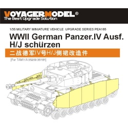 PEA165, WWII German Panzer.IV Ausf.H/J schürzen (For TAMI) , VOYAGERMODEL 1/35