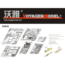 PE for WWII German Sd.Kfz.223 (For TAMIYA 35268), 35216 VOYAGERMODEL 1/35