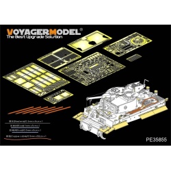 PE for Ger. Bergepanzer Tiger I basic (For DRAGON 6850), 35855 VOYAGERMODEL 1/35