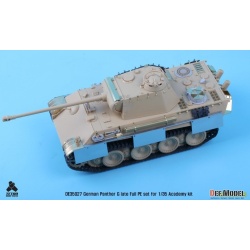 DEF. MODEL ,DE35027, WWII German Panther G late Full PE set (for Academy) ,1:35