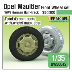 DEF. MODEL ,DW30042, German Opel Maultier Half-Track Sagged Front Whee, AFV,1:35