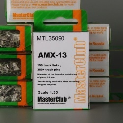 AMX-13 worn out rubber pads metal tracks, MTL35092, MasterClub, 1:35