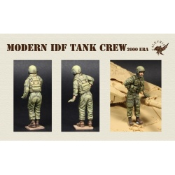 VALKYRIE MINIATURES, VM35004, Modern IDF Tank Crew - 2000 Era (2 Figures) in scale 1:35
