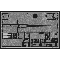 PE parts for Zimmerit Tiger I/ SS Ab.101 1/35, Eduard 35490