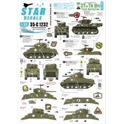Star Decal 35-C1231, US M4A1 75mm Sherman. 75th-D-Day-Special.Normandy and, 1/35