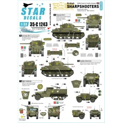 Star Decal 35-C1243, British Sharpshooters. 75th D-Day Special, 1/35