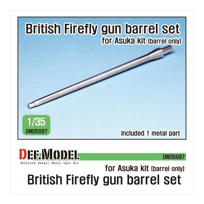 DEF. MODEL ,DM35097, British Sherman Firefly metal barrel (for Asuka 1/35),1:35