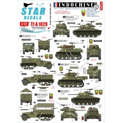 Star Decals 72-A1018 US Marines in Vietnam.M48A3 Late model (raised cupola),1/72