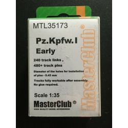 MasterClub MTL35214, 1:35, Tracks for M41 Walker Bulldog