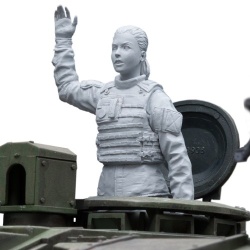 SOL RESIN FACTORY, Bundeswehr Tank Driver, MM277, SCALE 1:16