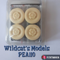 PEA110, Road Wheels for Sd.Kfz.234 Pattern 1 (For DRAG,4PCS) , VOYAGERMODEL 1/35