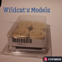 PEA111, Road Wheels for Sd.Kfz.234 Pattern 2 (For DRAG,4PCS) , VOYAGERMODEL 1/35