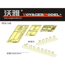 PEA148, US Army M1A1&M1A2 side skirts (For DRAGON 3535/3536) , VOYAGERMODEL 1/35