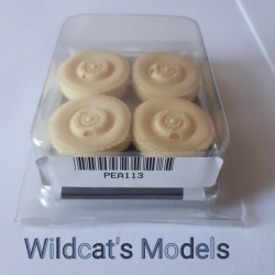 PEA113, Road Wheels for Sd.Kfz.234 Pattern 4 (For DRAG,4PCS) , VOYAGERMODEL 1/35