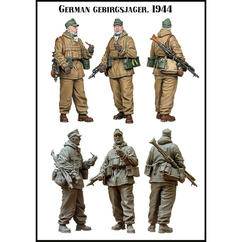 Evolution Miniatures 35023, Officer SAS and Local Man 1942 (2 Figur), SCALE 1:35